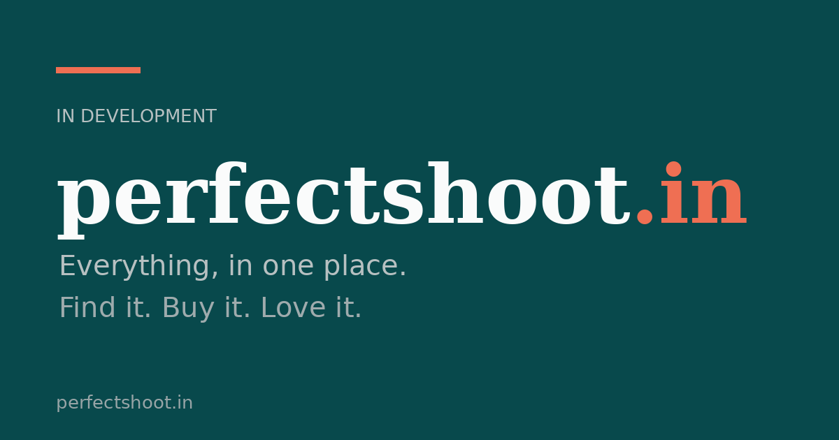 Link preview image for perfectshoot.in